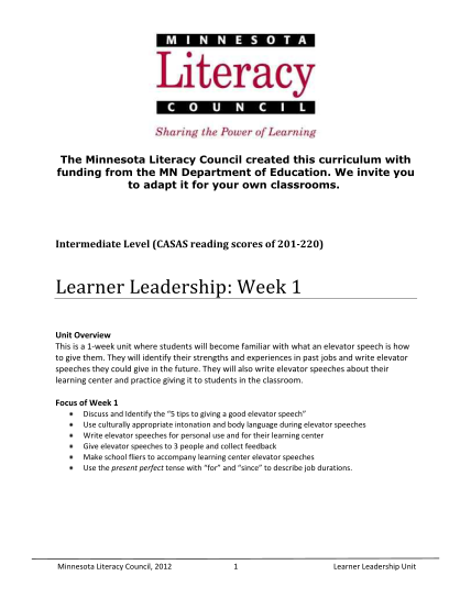 267516367-learner-leadership-unit-minnesota-literacy-council-mnliteracy