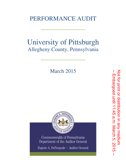 267526258-performance-audit-university-of-pittsburgh