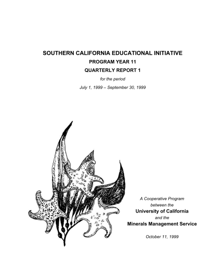 26794884-southern-california-educational-initiative-program-year-11-quarterly-report-1-for-the-period-july-1-1999-coastalresearchcenter-ucsb