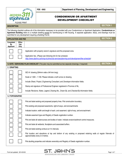267972671-condominium-or-apartment-development-checklist-pde-0002-condominium-or-apartment-development-checklist