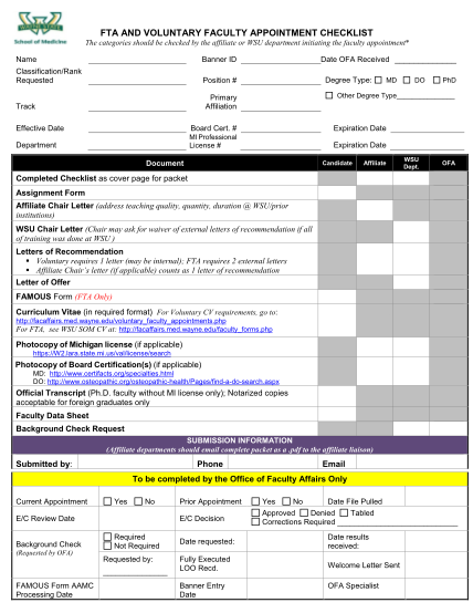 268593471-fta-and-voluntary-faculty-appointment-checklist-facaffairs-med-wayne