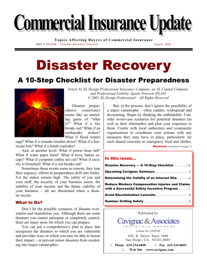 268769086-msp-c-082006-disaster-recovery-checklist-august-2006