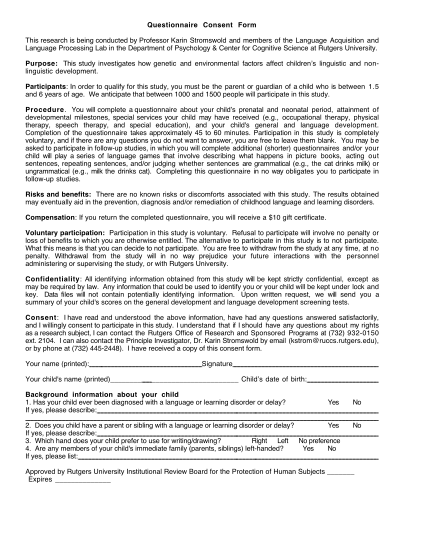 269206-consentform-questionnaire-consent-form--center-for-cognitive-science-various-fillable-forms-ruccs-rutgers