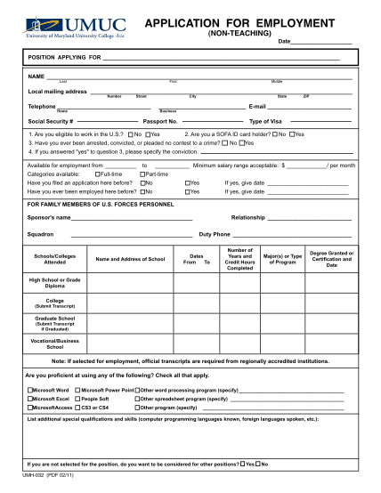 26925702-fillable-umuc-employment-application-pdf-fillable-form-asia-umuc