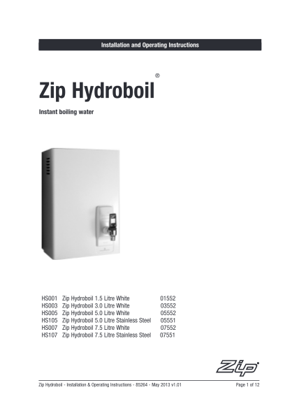 269366595-installation-and-operating-instructions-zip-hydroboil-instant-boiling-water-hs001-zip-hydroboil-1