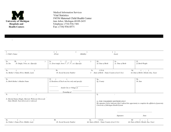 26964492-fillable-birth-certificate-worksheet-michigan-form-med-umich