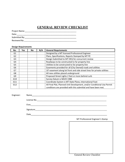 269849174-general-review-checklist-kalispellcom