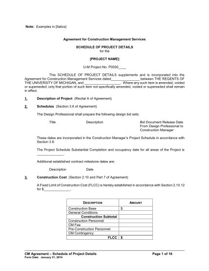 26986815-cm-contract-schedule-of-project-details-page-1-of-20-form-date