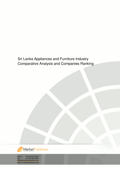 269936779-sri-lanka-appliances-and-furniture-industry-comparative-analysis-and-companies-ranking-market-research-report