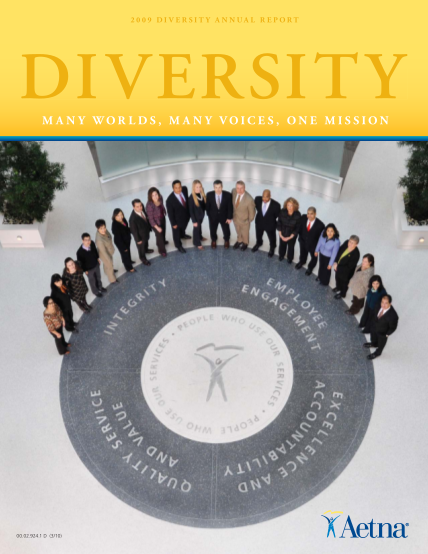 27017-2009_diversity_-annual_report_e-nglish-many-worlds-many-voices-one-mission--aetna-aetna-insurance-claims-forms-and-applications