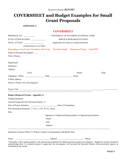 27032617-coversheet-and-budget-examples-for-small-grant-proposals-cfc-umt