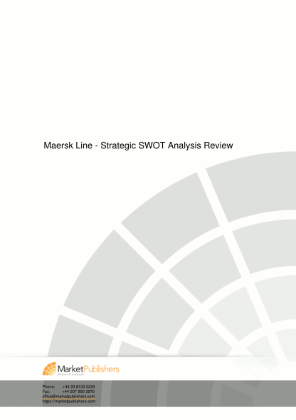270334241-maersk-swot-analysis