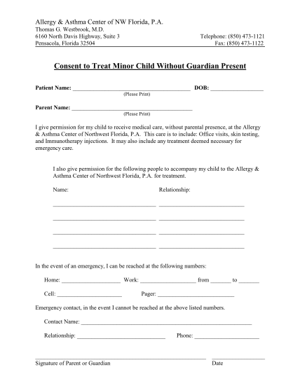 270777118-consent-to-treat-minor-child-without-guardian-present