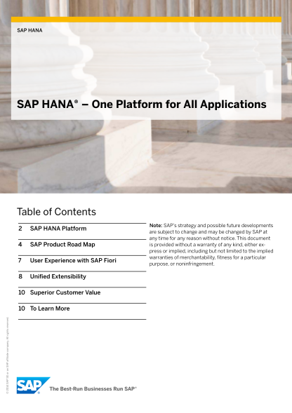 270919563-sap-hana-one-platform-for-all-applications