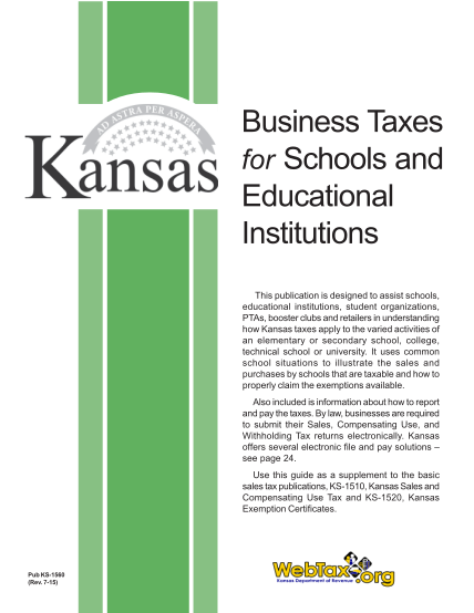 270989615-pub-ks-1560-business-taxes-for-schools-and-educational-institutions-rev-7-15-publications-ks-1560