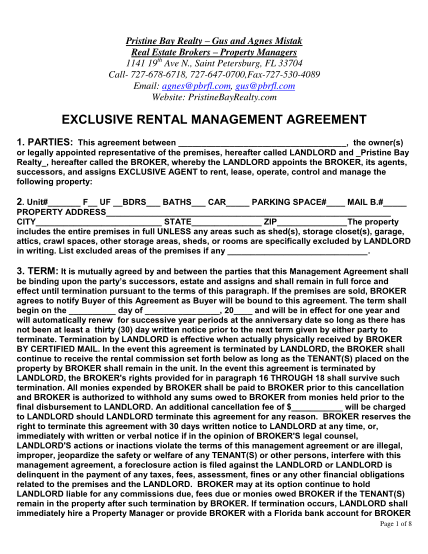 271103071-exclusive-rental-management-agreement