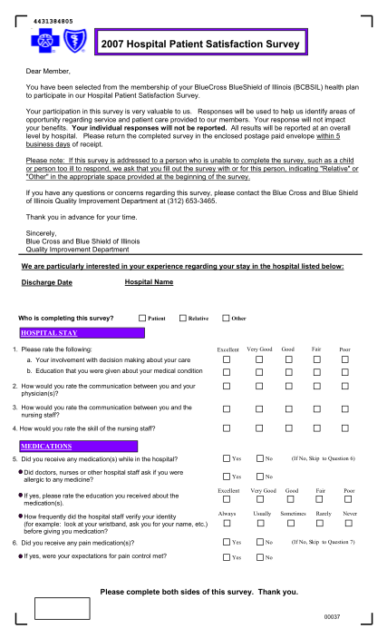 271120139-4431384805-2007-hospital-patient-satisfaction-survey-dear-member-you-have-been-selected-from-the-membership-of-your-bluecross-blueshield-of-illinois-bcbsil-health-plan-to-participate-in-our-hospital-patient-satisfaction-survey