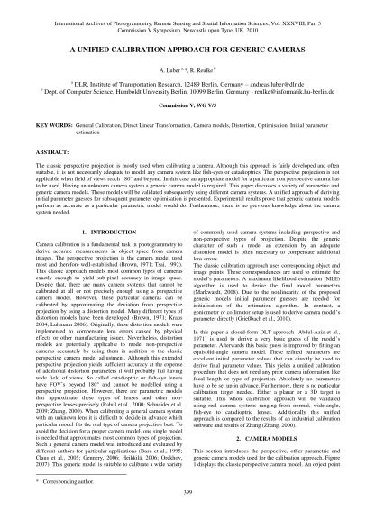 271213-fillable-a-unified-calibration-approach-for-generic-camerasin-form-isprs