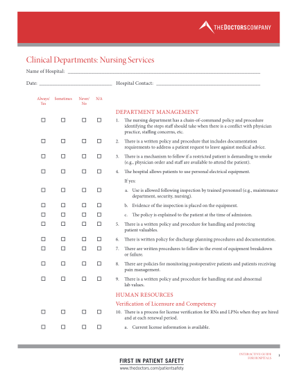 271295253-clinical-departments-nursing-services-name-of-hospital-date-hospital-contact-always-sometimes-never-na-yes-no-department-management-1