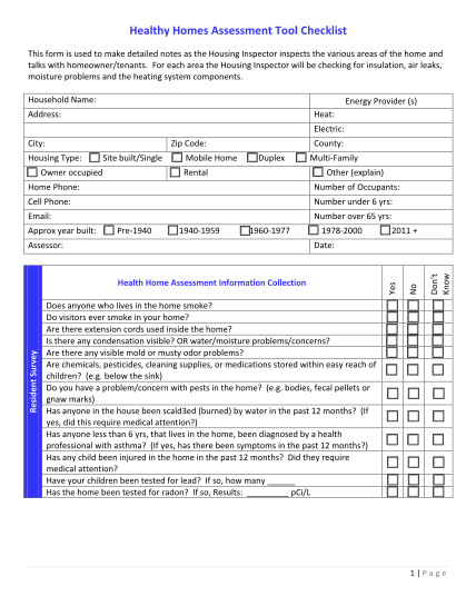 271313760-healthy-homes-assessment-checklist