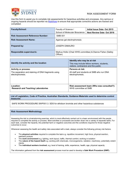 271409671-risk-assessment-form-sydneyeduau-sydney-edu