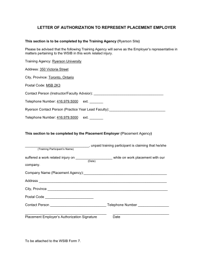 271466627-letter-of-authorization-to-represent-placement-employer-ryerson