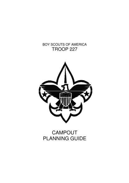 271550512-t227-campout-planning-guide-troop227ocbsaorg-troop227-ocbsa