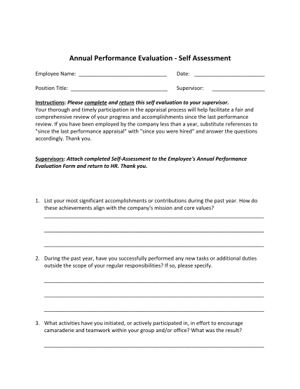 272323376-annual-performance-evaluation-self-assessment