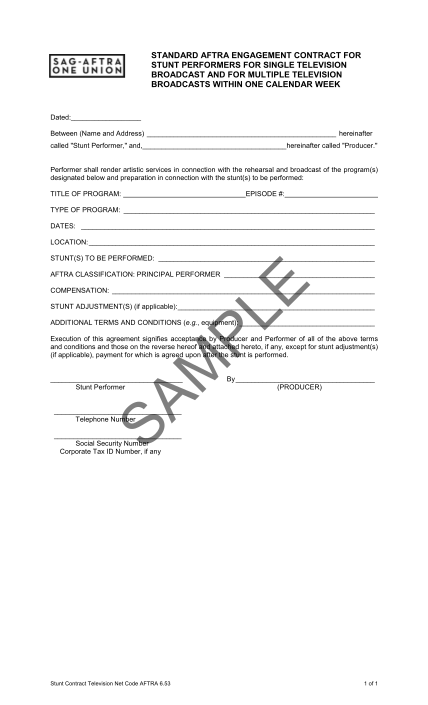 272614214-standard-aftra-engagement-contract-for-stunt-performers