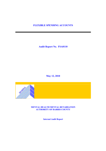 272620273-flexible-spending-accounts-audit-report-no-fsa0110-may-12-mhmraharris