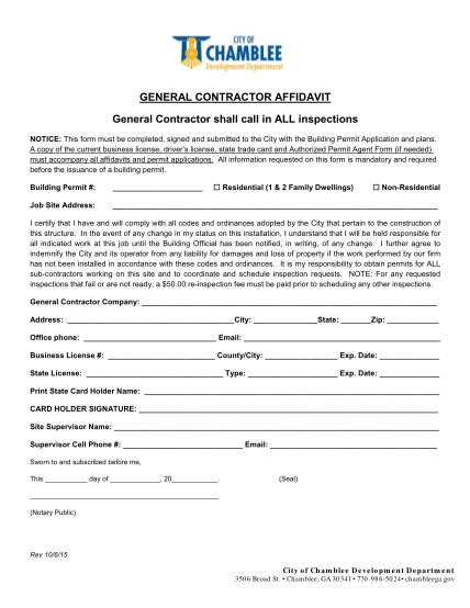272671879-general-contractor-affidavit-general-contractor-shall-call