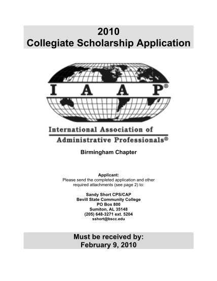 272780824-2010-collegiate-scholarship-application-birmingham-chapter-applicant-please-send-the-completed-application-and-other-required-attachments-see-page-2-to-sandy-short-cpscap-bevill-state-community-college-po-box-800-sumiton-al-35148