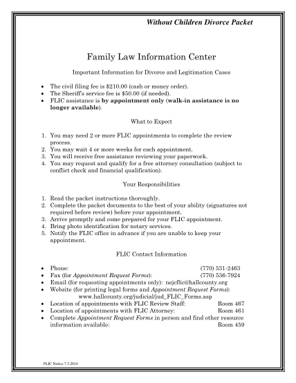 272989337-without-children-divorce-packet-family-law-information-center-important-information-for-divorce-and-legitimation-cases-the-civil-filing-fee-is-210-hallcounty