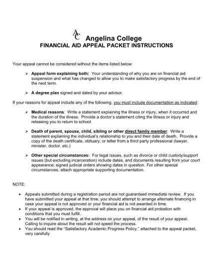 Financial aid suspension appeal letter avoiding whipsaws forex cargo