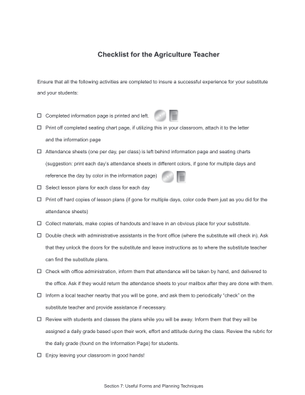 273468264-checklist-for-the-agriculture-teacher-ffa-ffa