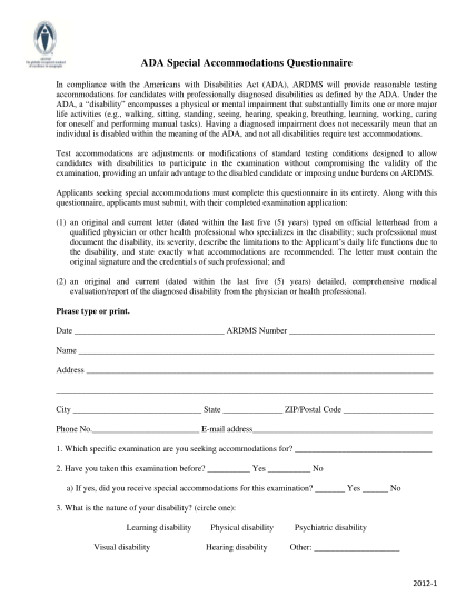 273528471-ada-special-accommodations-questionnaire-ardms-ardms