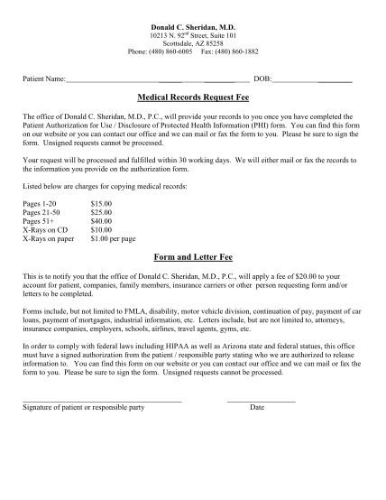 19 Medical Records Request Letter Page 2 Free To Edit Download 