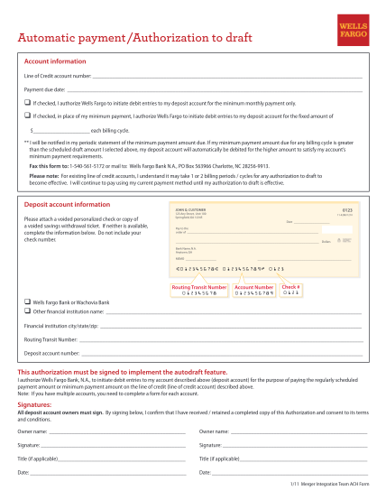 27427-fillable-wells-fargo-automatic-payment-authorization-form