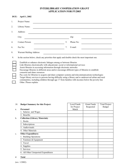 27429964-interlibrary-cooperation-grant-application-for-fy2003-alaska-state