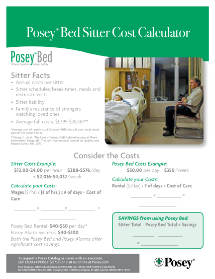 274512549-posey-bed-sitter-cost-calculator