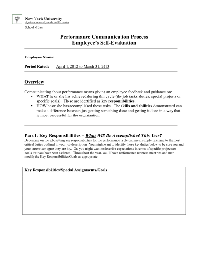 274577001-performance-communication-process-employee-s-self-evaluation-law-nyu