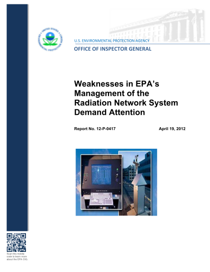 274689980-weaknesses-in-epas-management-of-the-radiation-network-system-demand-attention-12-p-0417-april-19-2012-broken-radnet-monitors-and-late-filter-changes-impaired-this-critical-infrastructure-asset