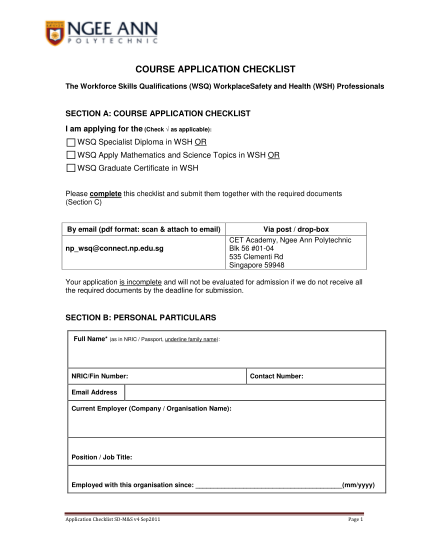 275560649-section-a-course-application-checklist