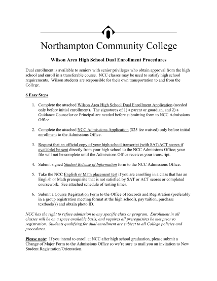 275649991-wilson-area-high-school-dual-enrollment-procedures-northampton