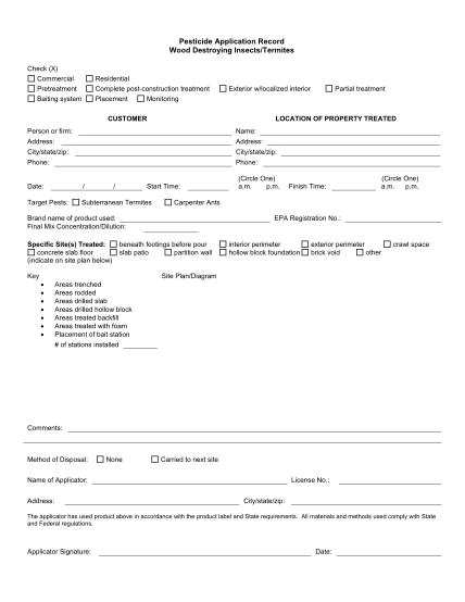 27572817-pesticide-application-record-wood-destroying-insectstermites