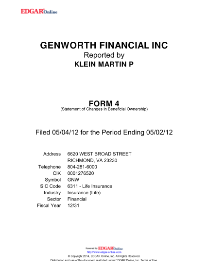 275761760-genworth-financial-inc-form-4-statement-of-changes-in-beneficial-ownership-filed-050412-for-the-period-ending-050212