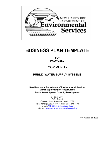 27596750-business-plan-template-for-proposed-public-water-supply-systems