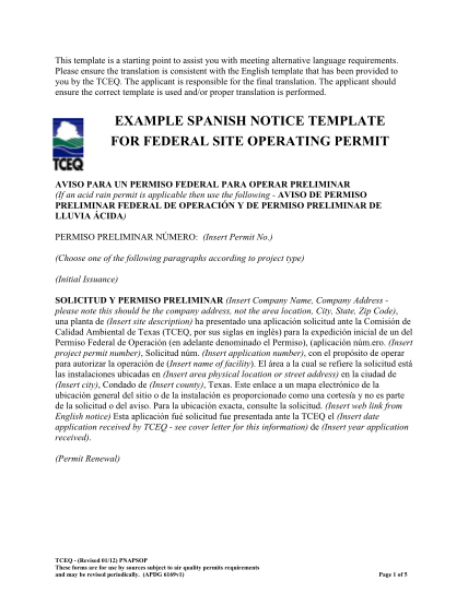 276148940-tceq-example-spanish-notice-template-for-federal-site-operating-permit-tceq-example-spanish-notice-template-for-federal-site-operating-permit