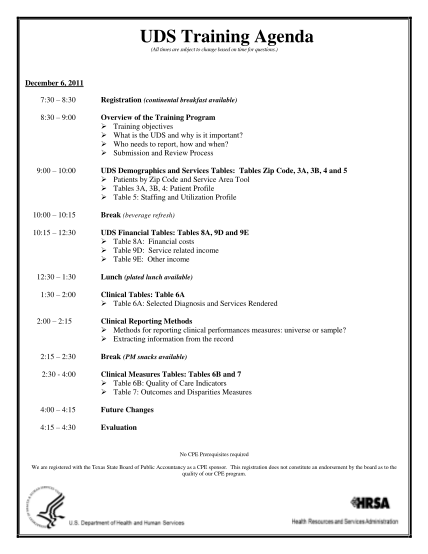 276329155-uds-training-agenda-texas-association-of-community-tachc