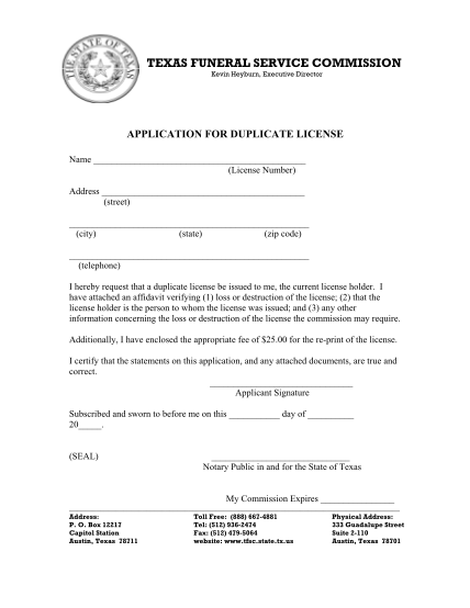 27659022-application-for-duplicate-licensepdf-texas-funeral-tfsc-state-tx